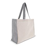 Einkaufstasche Recycelte Baumwolle OEKO-TEX® 140g/m² 38x14x32cm Hatinatia