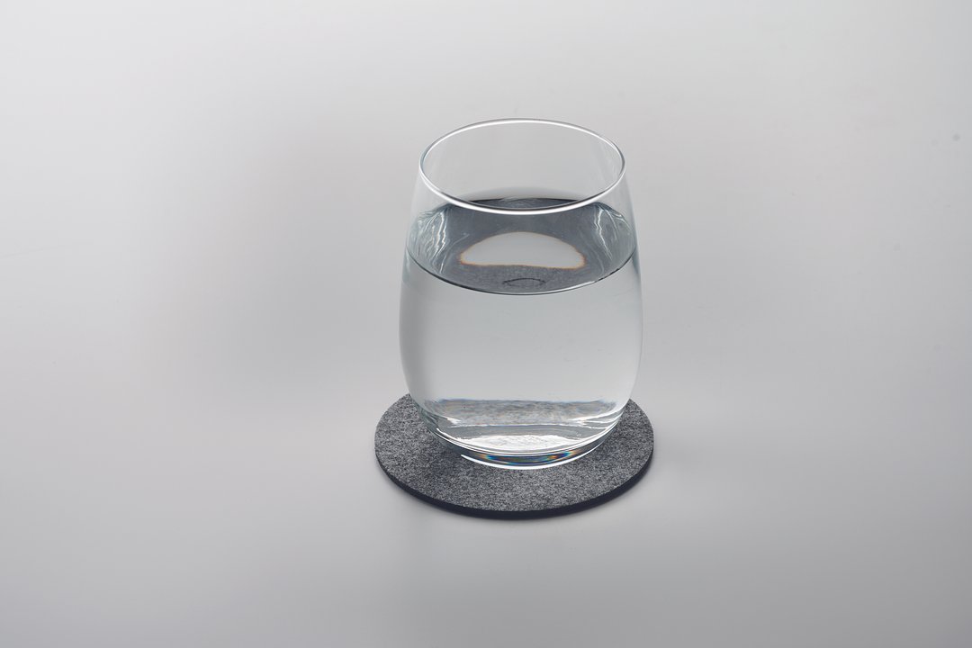 Runder Untersetzer RPET Lütholfel