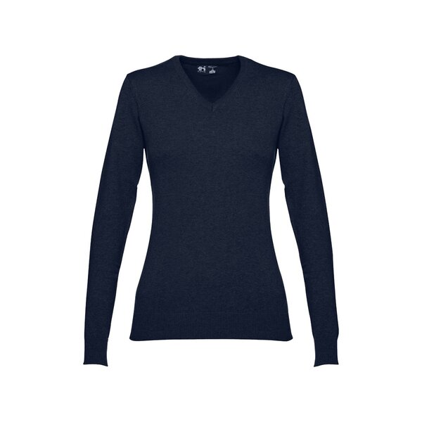 Damen Pullover mit V-Ausschnitt Lurinelle