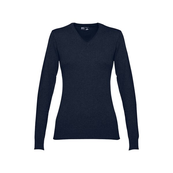 Damen Pullover mit V-Ausschnitt Lurinelle