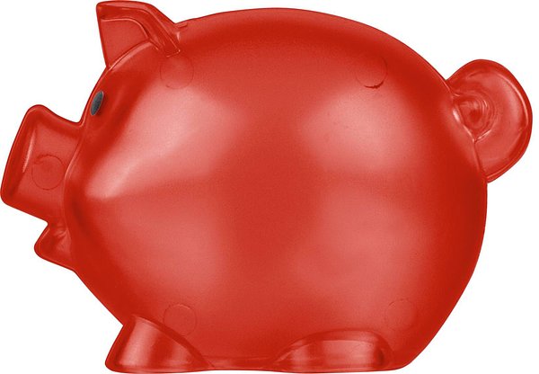 Recyceltes PS-Kunststoff-Sparschwein Steivin