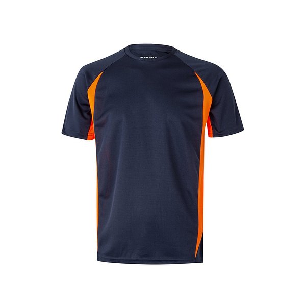 Zweifarbiges technisches T-Shirt mit Bird-Eye-Design (160 g/m²), aus Polyester (100%) Dumerix