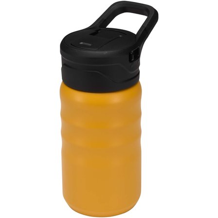350 ml RCS Trinkflasche aus recyceltem, doppelwandigem Edelstahl mit Klappstrohhalm - Giannatri