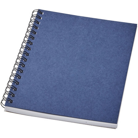 A6 farbiges recyceltes Notizbuch mit Spiralbindung - Adalbri
