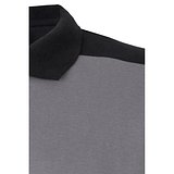 Zweifarbiges Stretch-Piqué-Poloshirt (200 g/m²) mit kurzen Ärmeln, aus Polyester (96 %) und Elastan (4 %) Duricalie