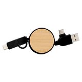 Ladekabel Litt | 3-in-1 | Ausziehbar