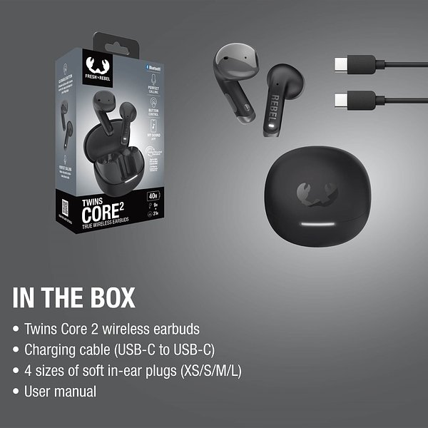 Twins Core 2 In-Ear-Kopfhörer Nettat