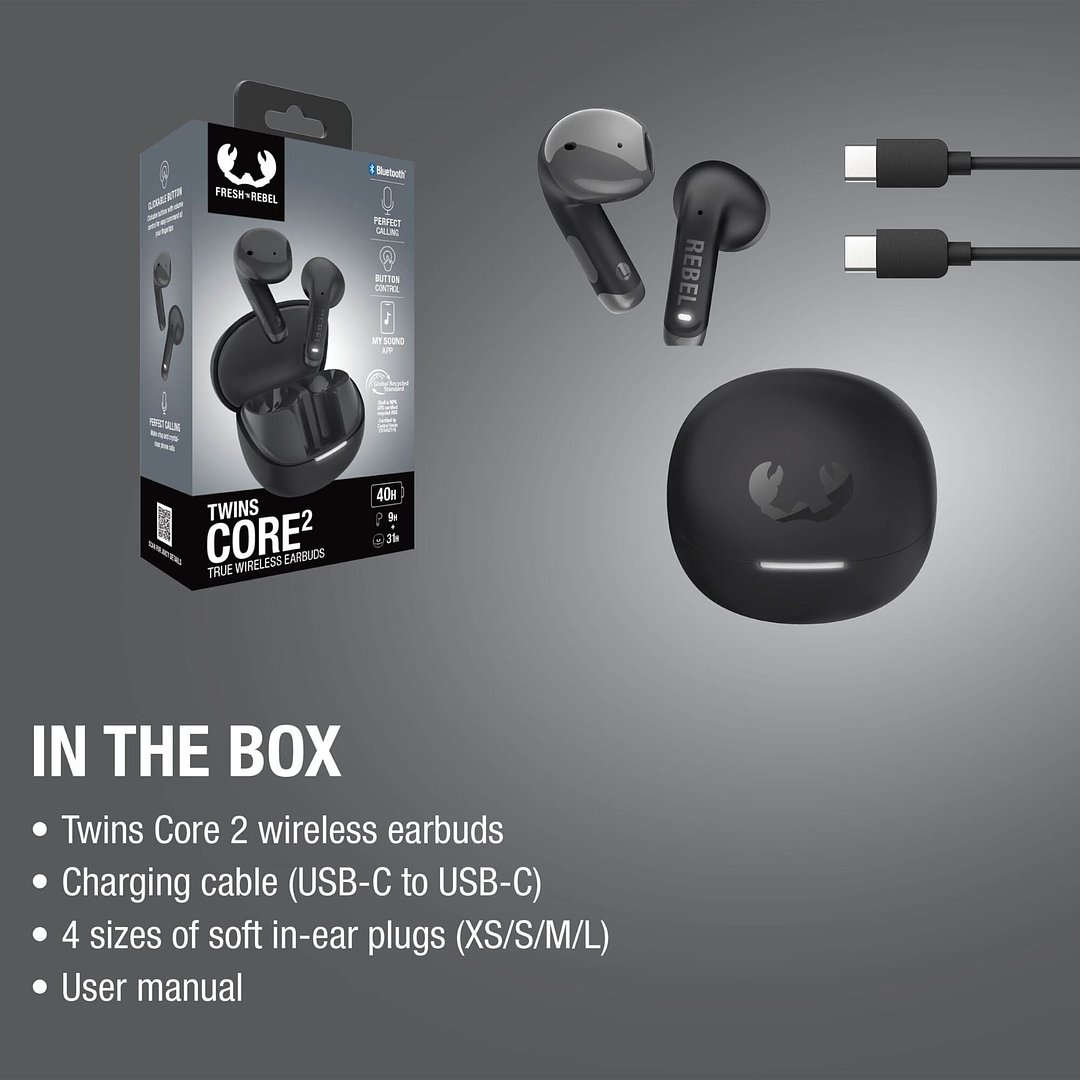 Twins Core 2 In-Ear-Kopfhörer Nettat