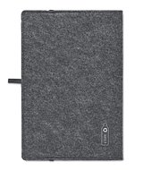 DIN A5 Notizbuch RPET-Filz Uelixn