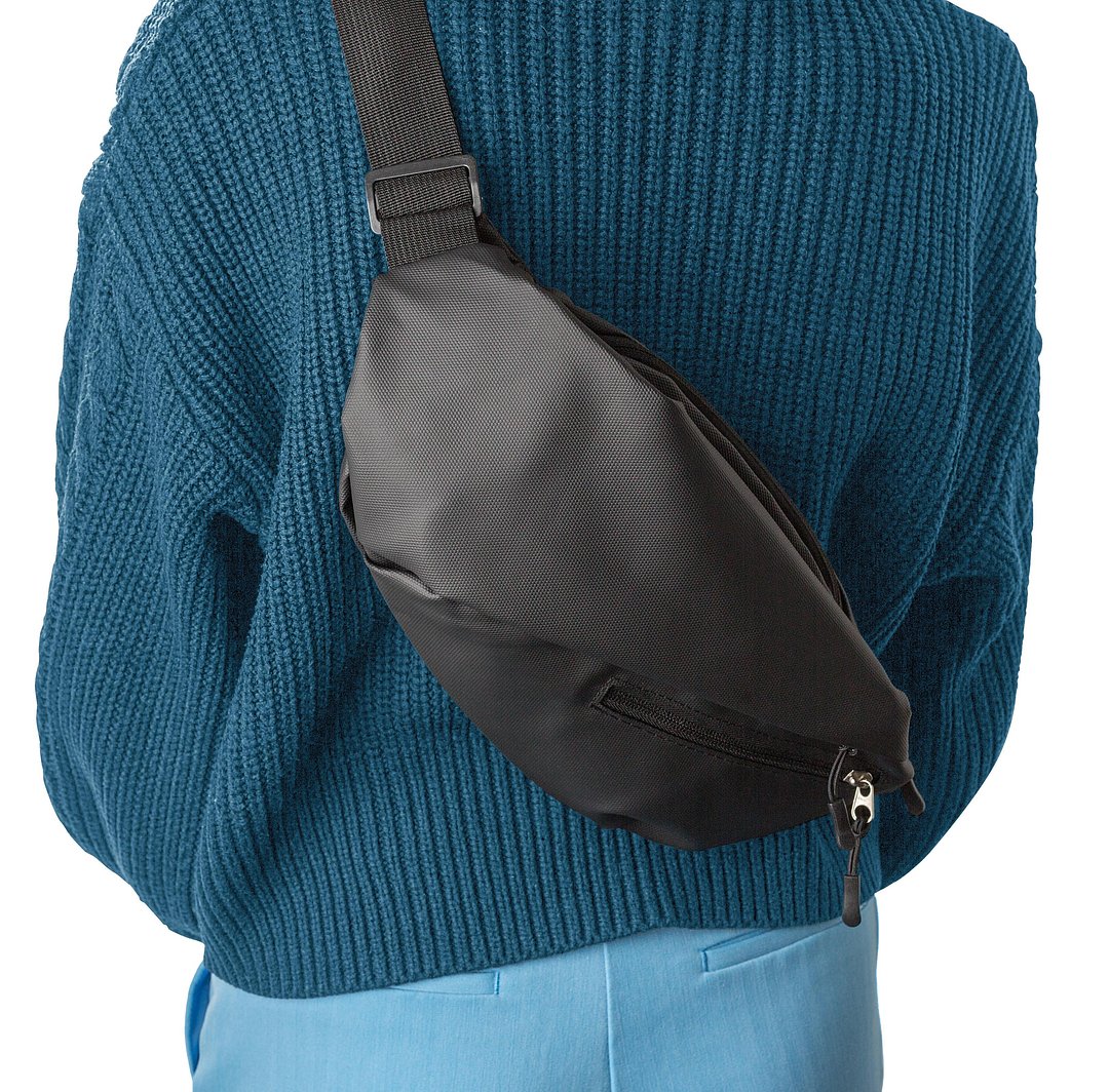 Umhängetasche Uelvezian | Polyester 600D | Wasserabweisend | 1 l