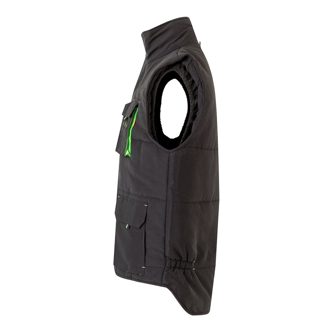 Steppweste, zweifarbig, mit mehreren Taschen (120g/m²), aus Polyester (100%) Aninatrg