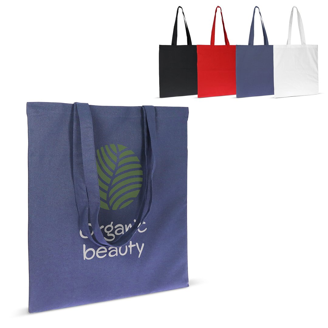 Tasche Bio-Baumwolle Farbe lang 140g/m² 38x42 cm Fadalto