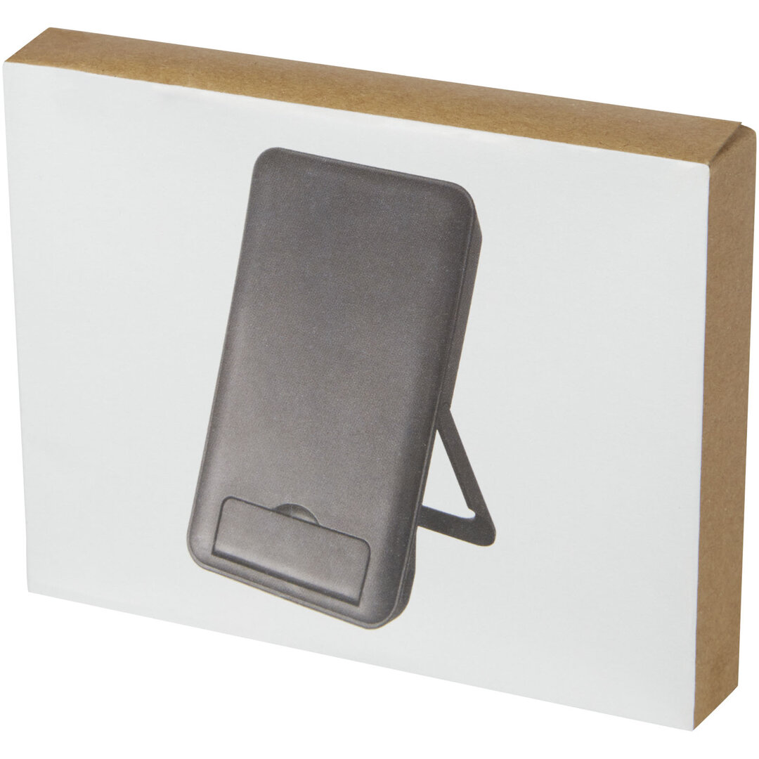 10 W kabelloses Ladepad aus recyceltem Kunststoff mit Telefonständer - Lurer