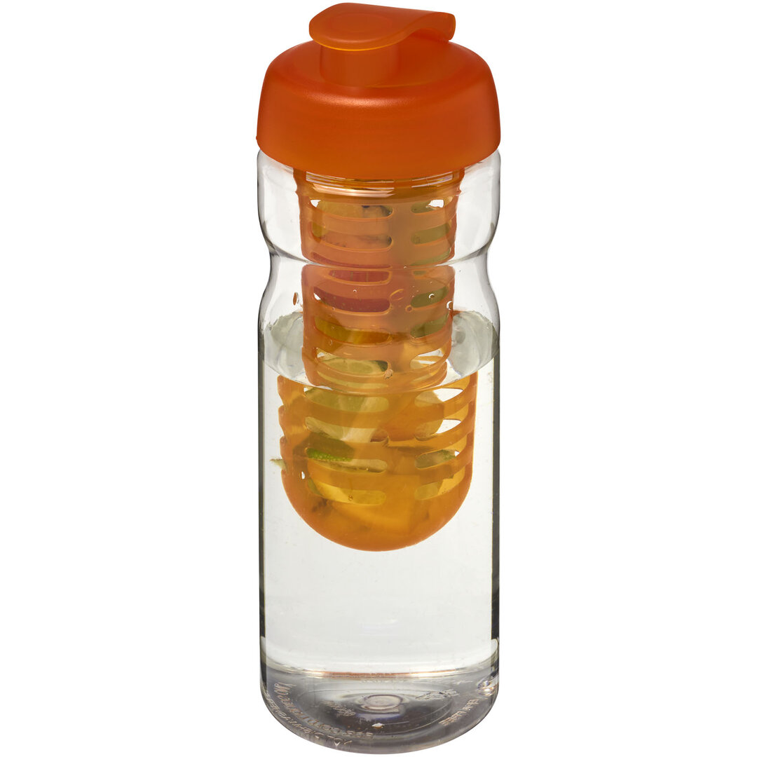 Base 650 ml Sportflasche mit Klappdeckel und Infusor - Tria