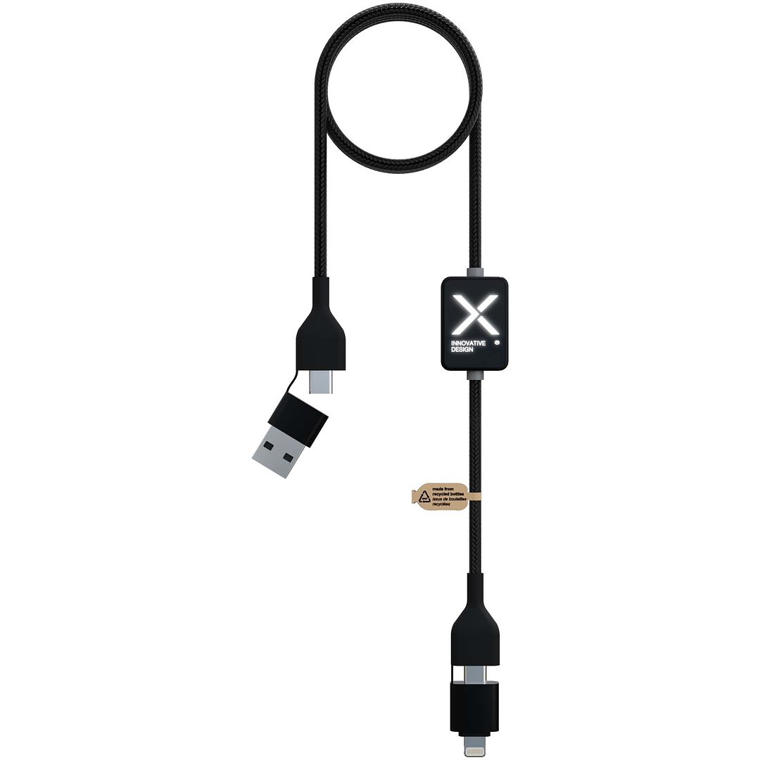 60W Ladekabel mit Schalter und Leuchtlogo - Gieri