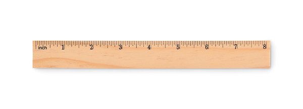 Holzlineal 20cm Helylan