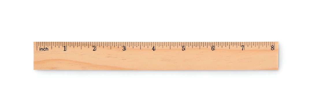 Holzlineal 20cm Helylan