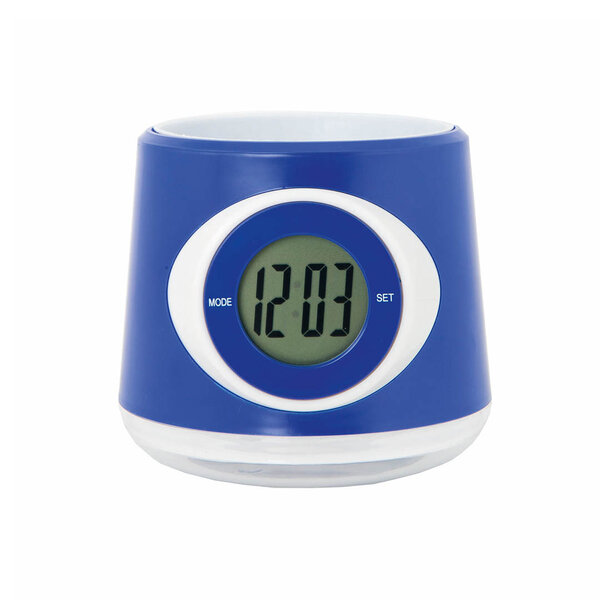 Blumentopf Tischuhr Idlmo