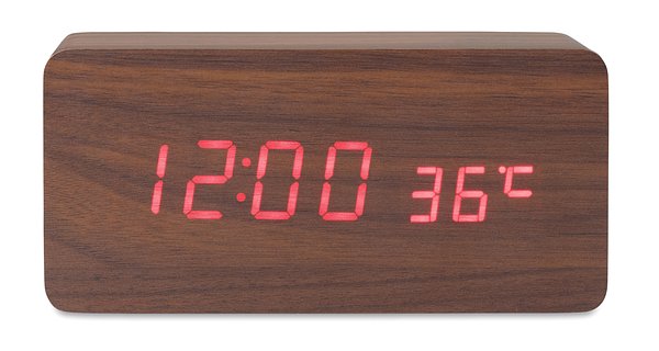 Tischuhr mit Ladestation Gilli