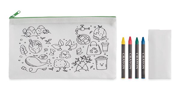 Schlampermäppchen mit Stiften Vregnath