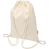 Blend 180 g/m² Sportbeutel aus GRS recycelter Baumwolle 5L - Cierica