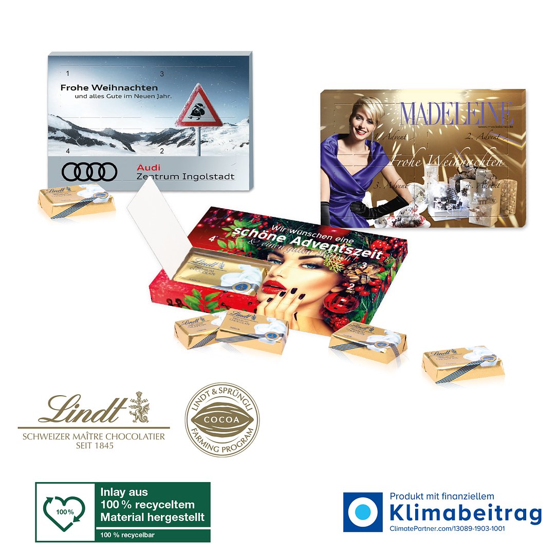 Super-Mini-Adventskalender Lindt „XXS“