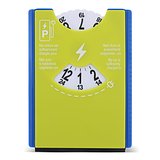 Parkscheibe mit Eiskratzer blau oder grün Hele