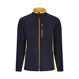 Zweifarbige Fleecejacke (220g/m²) aus Polyester (100%) Buoreni