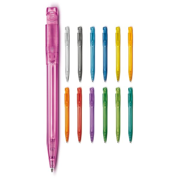 Kugelschreiber Pier Clear Transparent Buole