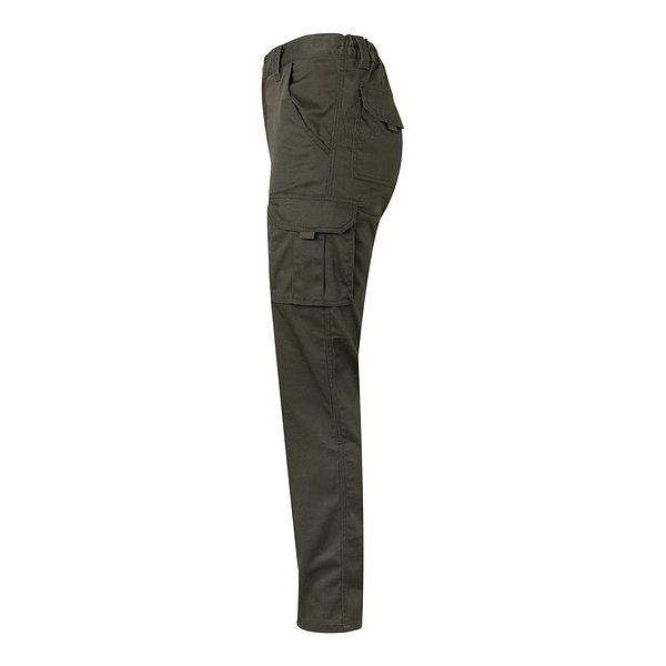 Multitaschen-Stretchhose (290 g/m²) aus Baumwolle (46 %), EME (38 %) und Polyester (16 %) Emendi