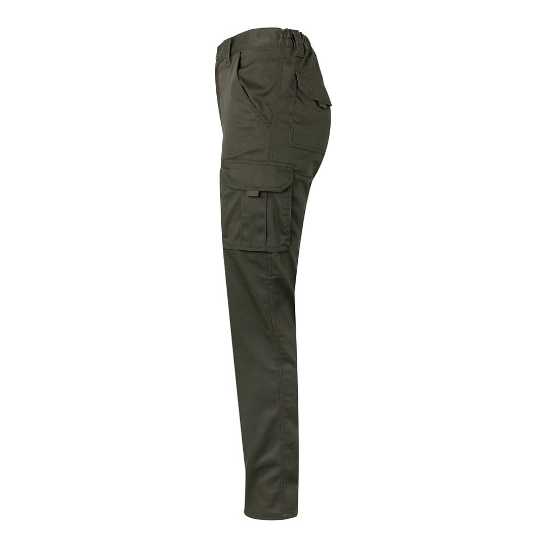 Multitaschen-Stretchhose (290 g/m²) aus Baumwolle (46 %), EME (38 %) und Polyester (16 %) Emendi