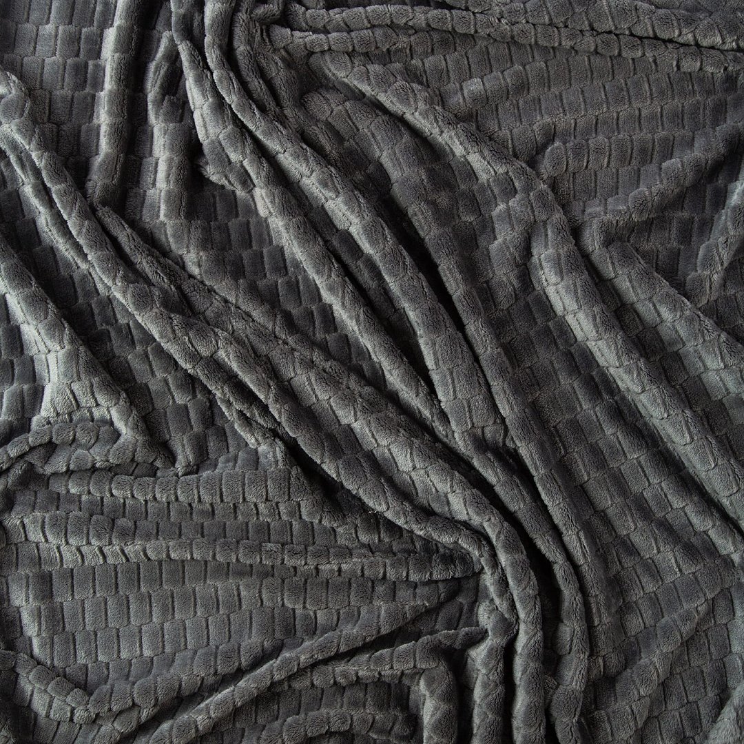 Kosta Linnewafveri Fleece Plaid Jaquard 130x170 cm Beatt