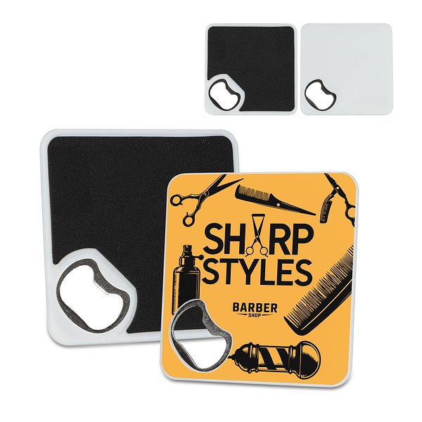 R-ABS Untersetzer mit Flaschenöffner Merdis