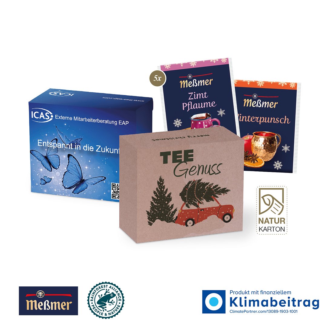 Premium-Tee von Messmer in der Werbebox