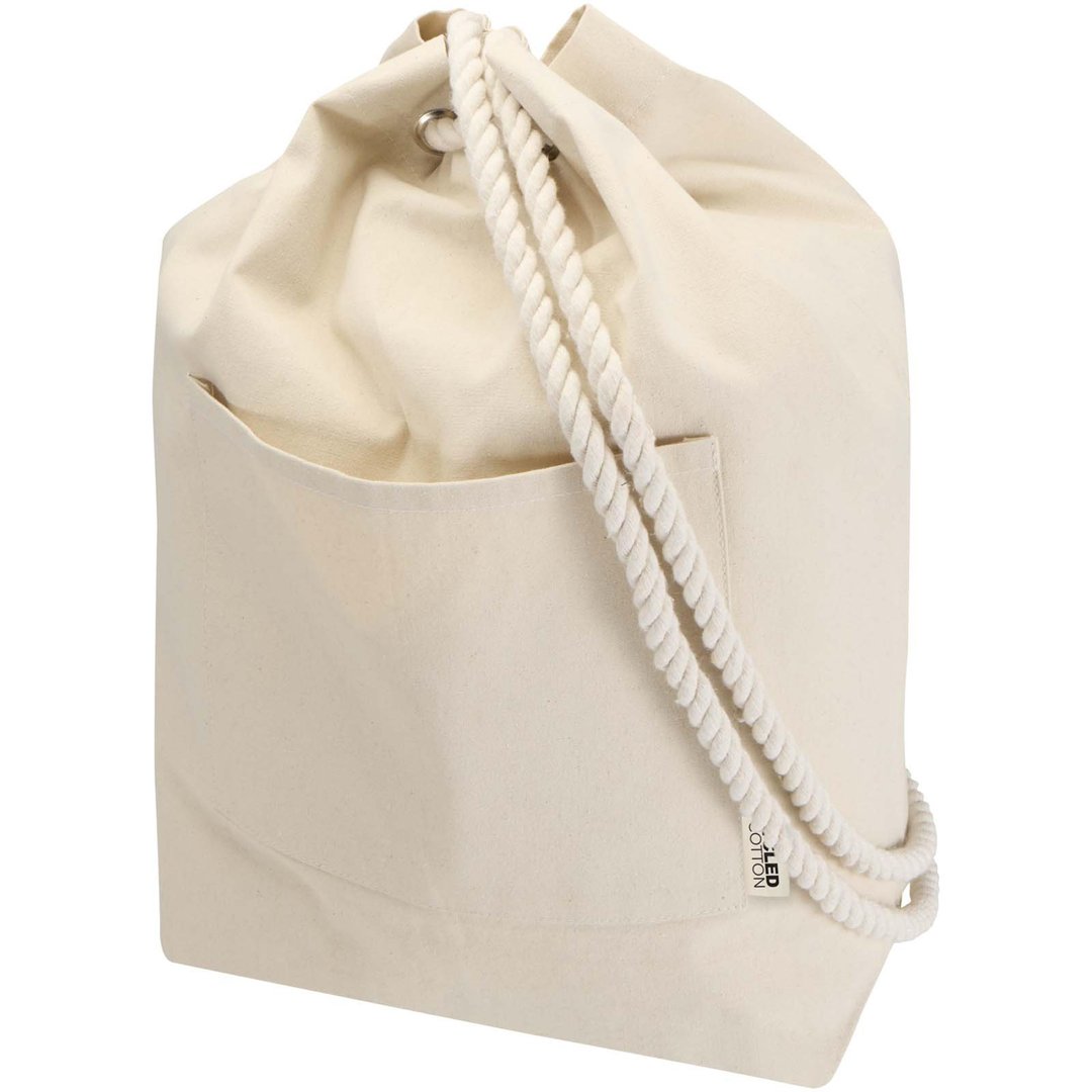 270 g/m² GRS-zertifizierte Reisetasche aus Recyclingmaterial, 15 l - Anigna