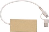 USB-Hub aus Aluminium und recyceltem Papier Olfräna