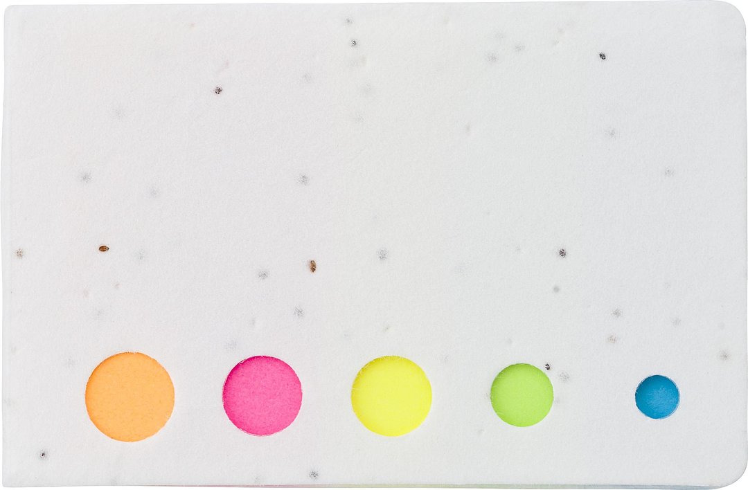 Haftnotizen aus Saatgutpapier Badinesca