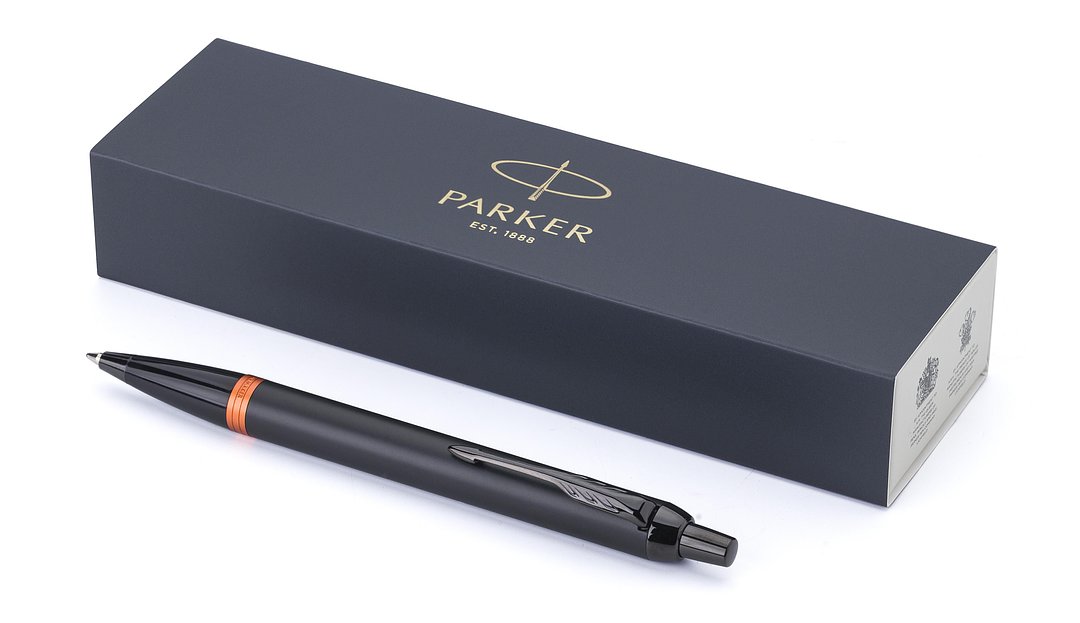 Parker IM Vibrant Rings PVD-Kugelschreiber Vrelylani