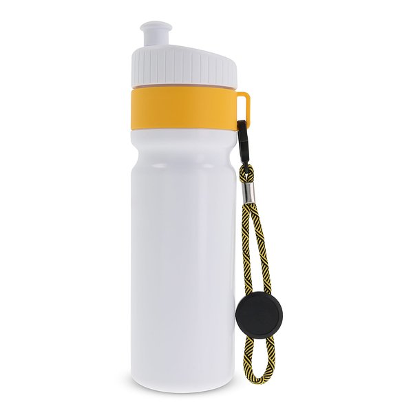 Sportflasche mit Rand und Kordel 750ml Bengi
