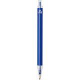 Kugelschreiber aus recyceltem Aluminium blaue Tinte - Vregian