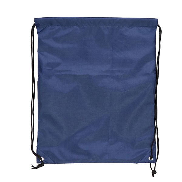 Kordelzugtasche 210T R-PET mit Reißverschluss Rueli