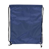 Kordelzugtasche 210T R-PET mit Reißverschluss Rueli