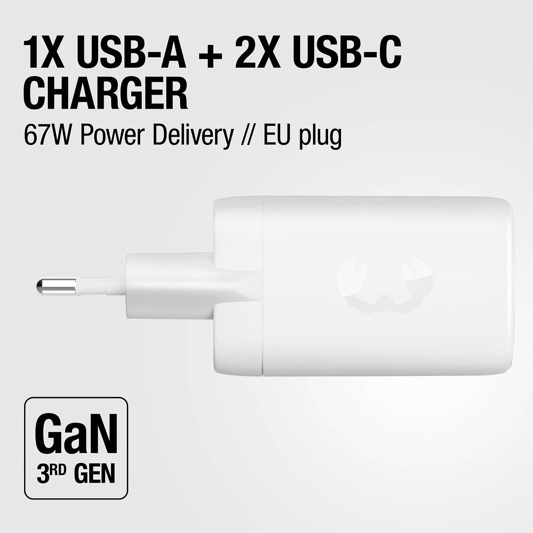 67W Laptop-Ladegerät GaN USB-C und USB-A Stineth