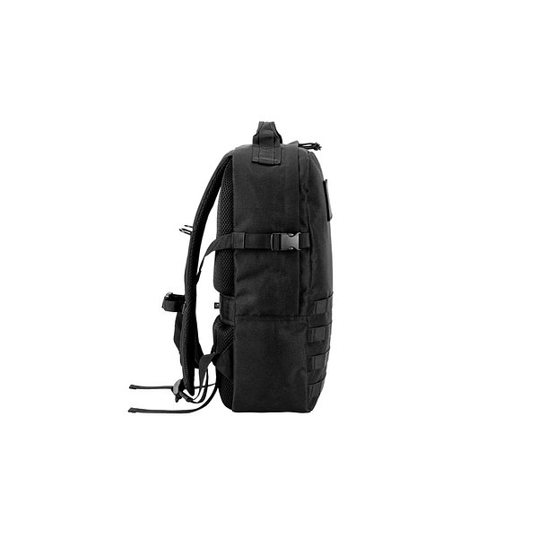Rucksack im Militärstil aus 600D HD recyceltem Polyester und Innenfutter aus 210D recyceltem Polyester 17.3“ Veille