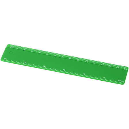 15 cm Lineal aus recyceltem Kunststoff - Dumena