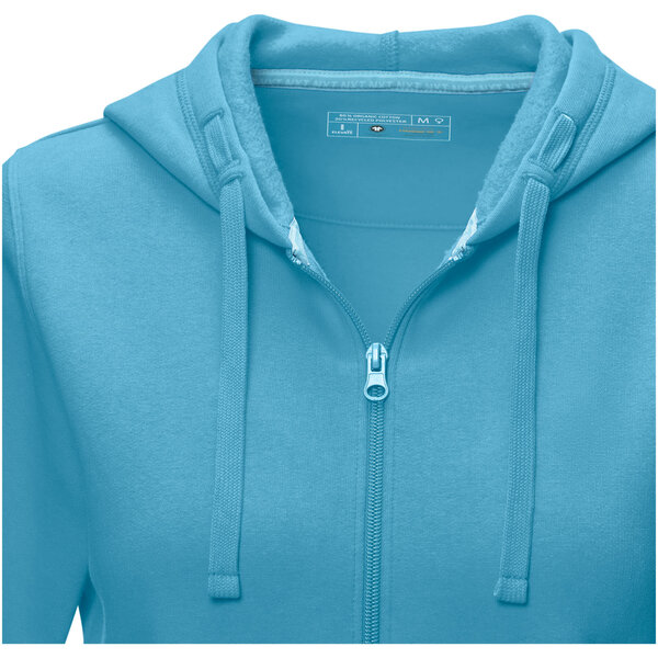 Hoodie mit durchgehendem Reissverschluss aus GOTS- und GRS-zertifiziertem Bio-Material für Damen - Lixena