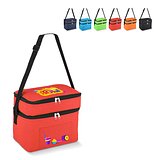 R-PET 600D Doppelfach-Kühltasche 30 x 20 x 25cm 12L Lursin