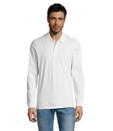 Männer Long-Sleeve Polo 180g Cilgian