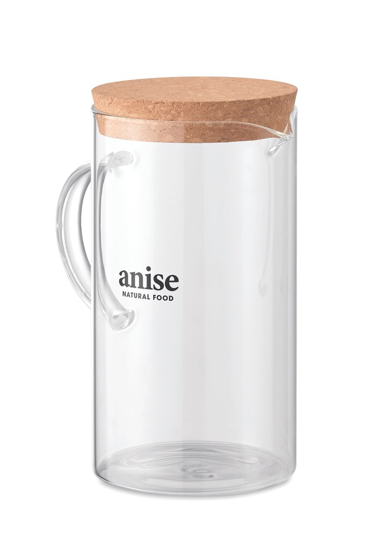 Karaffe Borosilikatglas 1000ml Lüzzarg