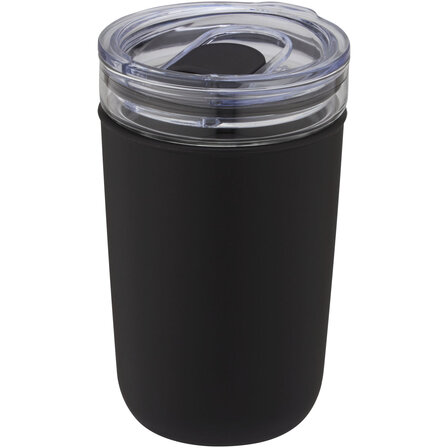 420 ml Glasbecher mit Aussenwand aus recyceltem Kunststoff - Annatin